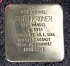 Stolperstein Winsstr 16 (Prenz) Ruth Kroner.jpg