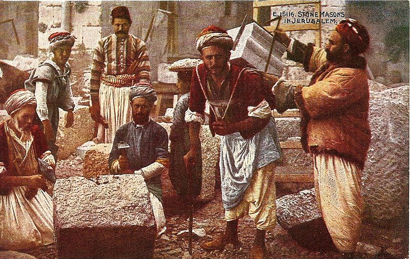File:Stonecutters in Jerusalem.jpg