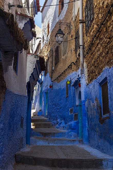 An alleyway in the medina