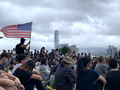 2019年9月2日添馬公園三罷集會