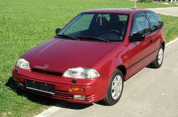 Suzuki Swift three-door (1989-1995)