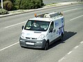 A Telewest Vauxhall Vivaro in Plymouth, Great Breetain.