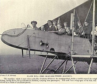 <span class="mw-page-title-main">Grahame-White Type X</span> Type of aircraft