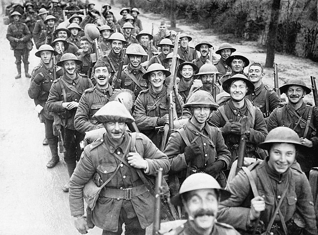 Royal Fusiliers (City of London Regiment) in November 1916