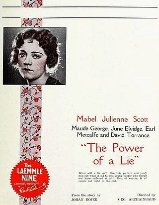 <i>The Power of a Lie</i> 1922 film
