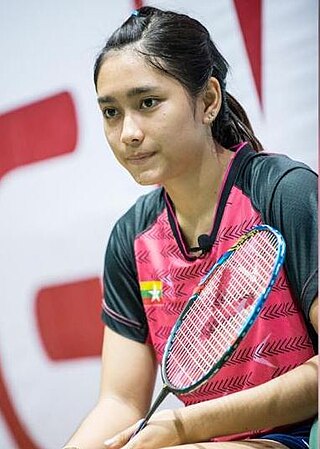 <span class="mw-page-title-main">Thet Htar Thuzar</span> Burmese badminton player