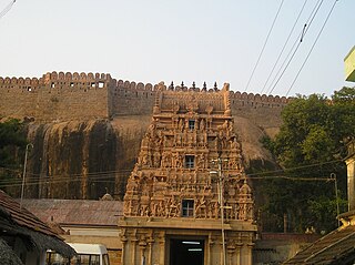 Sathyamurthi Perumal Temple building in India