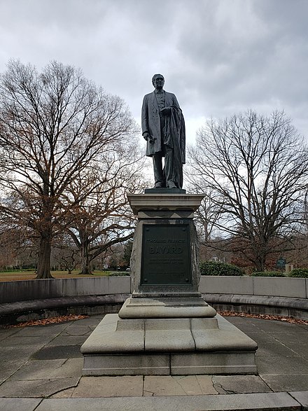 Thomas Bayard statue in Wilmington, Delaware