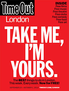 Time Out London Magazine free publication launch cover.jpg