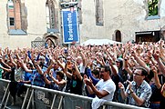 Deutsch: Toby (AUS), Toby Beard & Band, Bühne St. Katharina, 40. Musikfestival Bardentreffen 2015 in Nürnberg, Deutschland English: Toby (AUS), Toby Beard & Band, St. Katharina stage,40th music festival 'Bardentreffen' 2015 at Nuremberg, Germany Festivalsommer This photo was created with the support of donations to Wikimedia Deutschland in the context of the CPB project "Festival Summer". Deutsch ∙ English ∙ español ∙ français ∙ italiano ∙ português ∙ sicilianu ∙ svenska ∙ Türkçe ∙ беларуская (тарашкевіца) ∙ македонски ∙ українська ∙ +/−