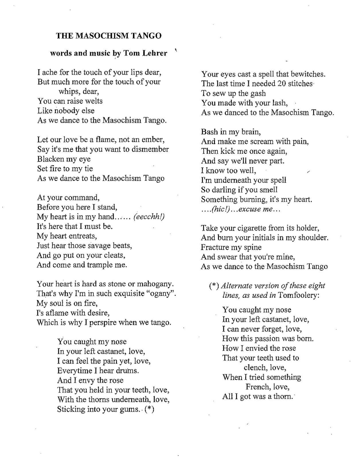 Page:Tom Lehrer song lyrics (website).pdf/93 - Wikisource, the free online  library