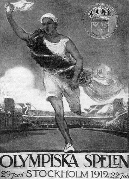 File:Torsten Schonberg, illustrant l'affiche des compétitions athlétiques des JO de 1912.jpg