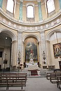 Intérieur de la chapelle (dôme).