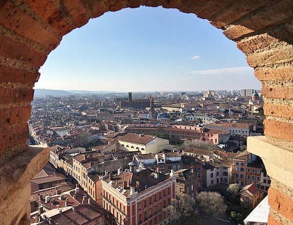 Image: Toulouse   vue du Vieux Toulouse depuis St Sernin 06
