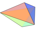 Dreiseitige regelmäßige Doppelpyramide