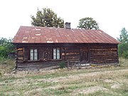 Chata sztabu Jana Szatowskiego na Tuczneńskiej kolonii. Zdjęcie z 2019 r.