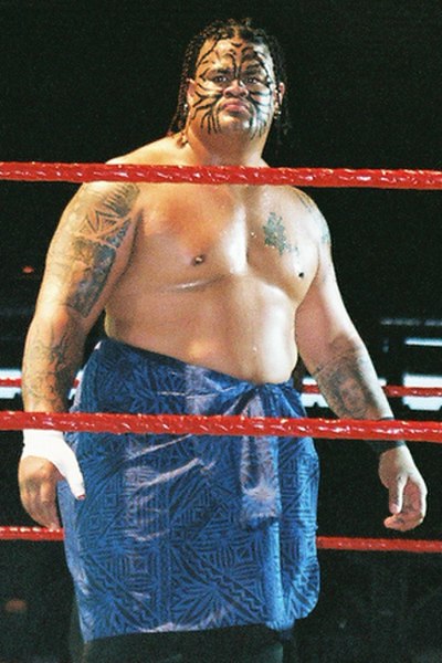 Umaga at a WWE live event in 2006