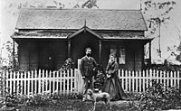 Unidentified residence at Gympie, Queensland, ca. 1871 (9670792776).jpg