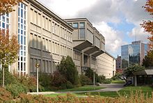 L'edificio principale dell'Università di Friburgo