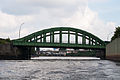 Deutsch: Veddelkanalbrücke über den Veddelkanal in Hamburg-Kleiner Grasbrook. This is a photograph of an architectural monument. It is on the list of cultural monuments of Hamburg, no. 14516.