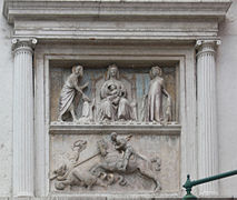 Venecia - San Giorgio degli Schiavoni - relieve.JPG