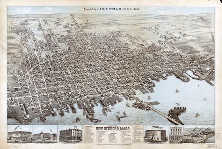 New Bedford in 1876