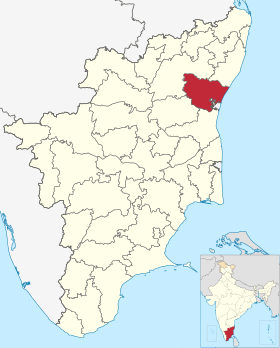 Localisation de District de Viluppuram