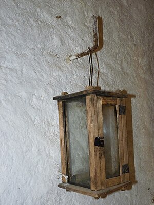 Vodní mlýn (Hoslovice), dřevěná lucerna.JPG