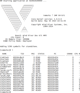 VxWorks operating system