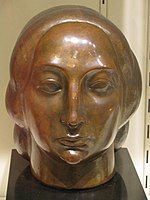 Head of a Woman (1935) Smithsonian American Art Museum 蔵