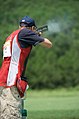 Walton Eller at 2008 Summer Olympics double trap qualifying event