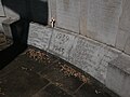 Early 20th century war memorial in the western end of Highgate Cemetery.