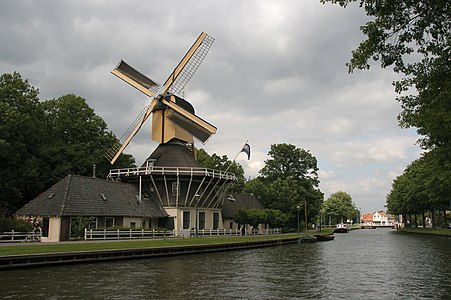 Вітряк у Веспі, Нідерланди.