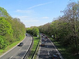 Westschnellweg in Hannover