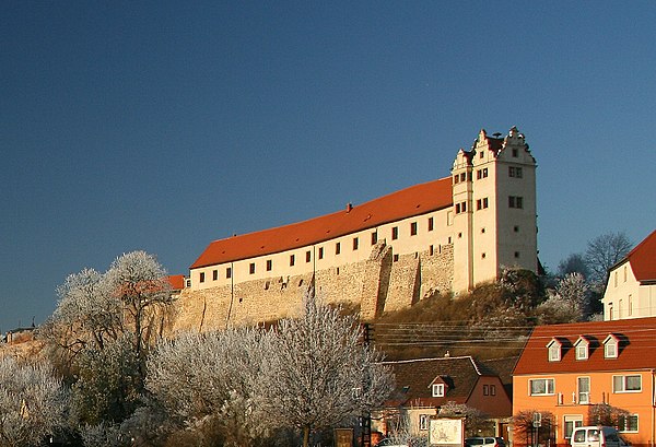 Wettin Castle in Saxony-Anhalt