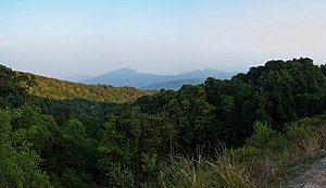 Kilátás a hegység és egyben Thaiföld legmagasabb pontjáról, a Doi Inthanon csúcsról