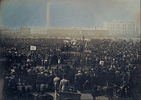 Demonstracija Čartista u Londonu 1848.