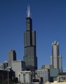 La Willis Tower, plus haut gratte-ciel du monde de 1973 à 1998.