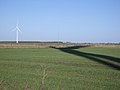 Wind Turbine and Anemometry Mast, Worth's Farm - geograph.org.uk - 281473.jpg