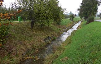 Wissenbach near Merenschwand on the edge of the Reuss plain