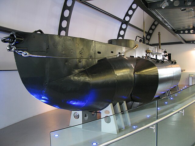 X24 on display at the Royal Navy Submarine Museum, Gosport, Hampshire