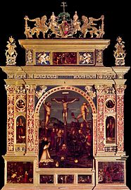 Retable de la Crucifixion Cathédrale de Cuenca