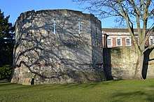 York UK Wall Roman Foundation.JPG