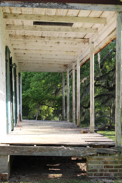 File:"Melting Pot in the Bayous of Louisiana" French Creole Cottage - Trading Post for Native Americans, Spanish and French Settlers circa 1830.png