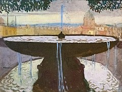 Vasque de la villa Médicis - Maurice Denis in Musée Toulouse-Lautrec Albi