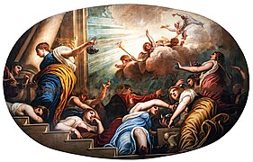 The Parable of the Wise and Foolish Virgins by Alessandro Varotari - Gallerie Accademia