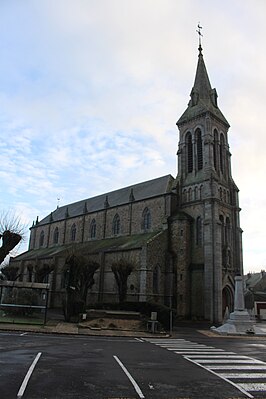 De kerk van Sartilly