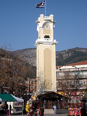 Clock tower of Xanthi