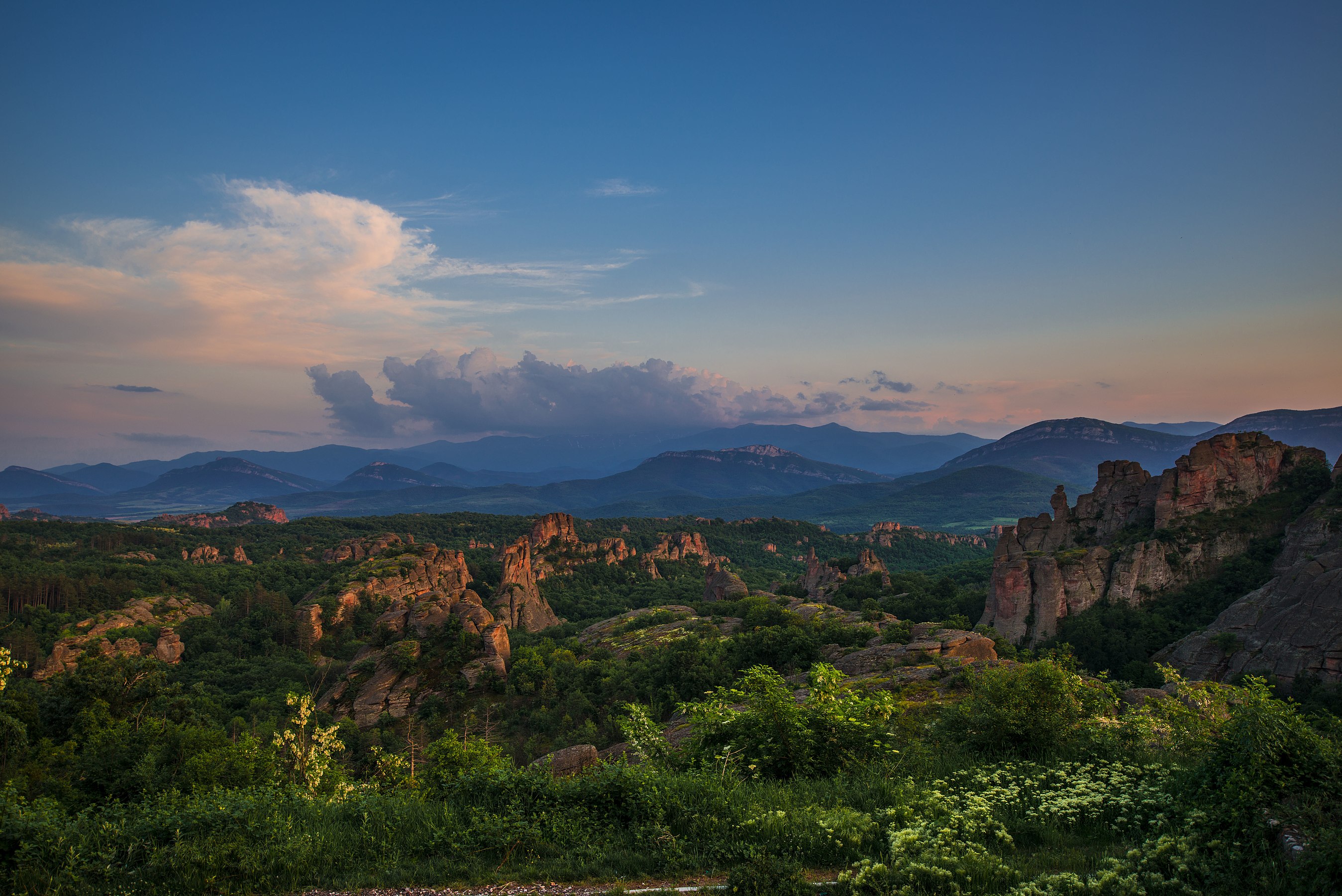 Evening view at the Belogradchik Rocks (Interact-Bulgaria)