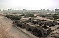 Les ruines de la citadelle d'Ashdod